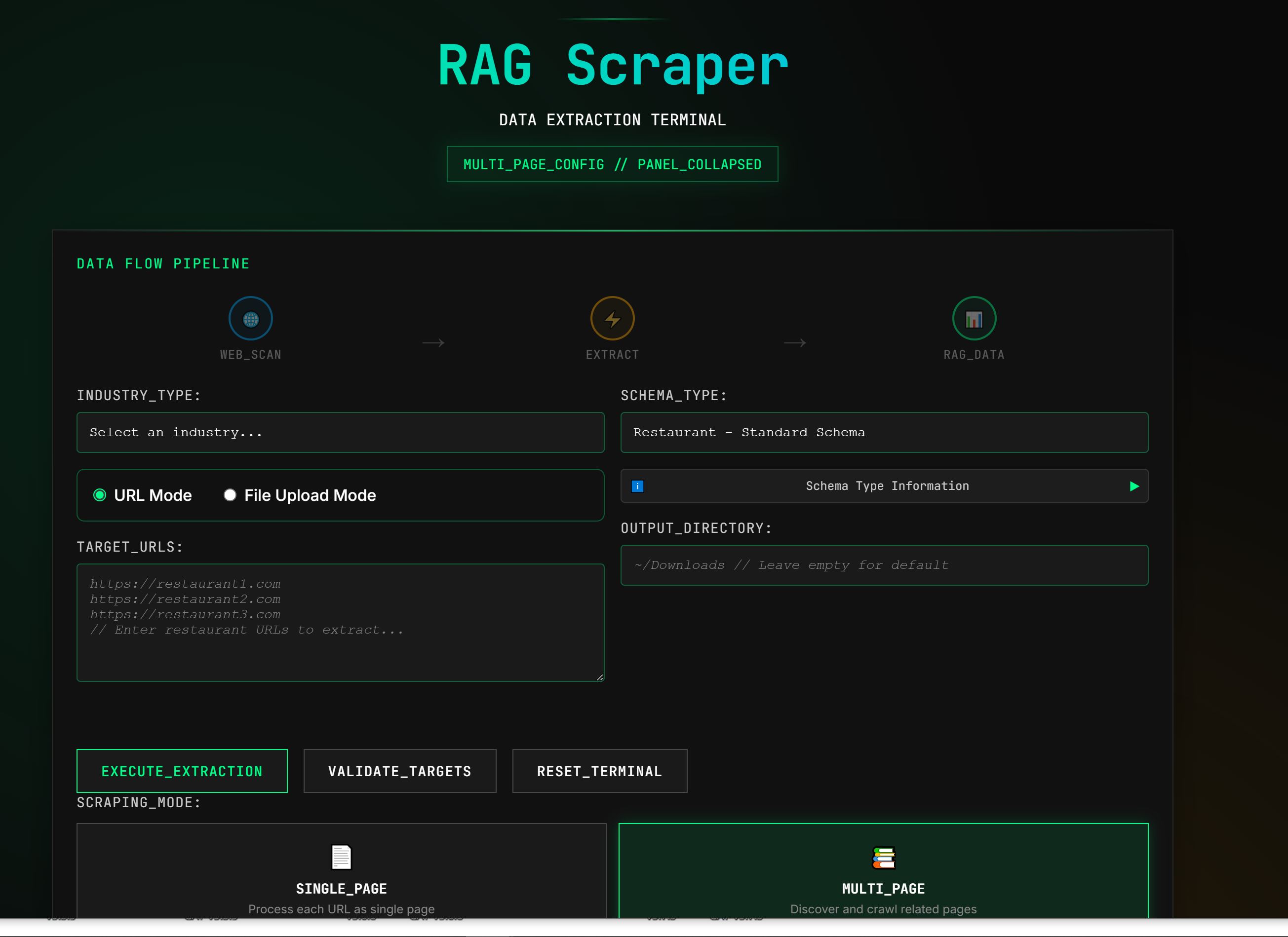 The RAG Scraper!